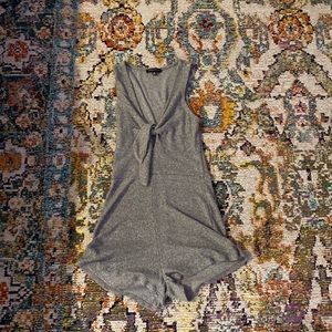 Grey Comfy Romper